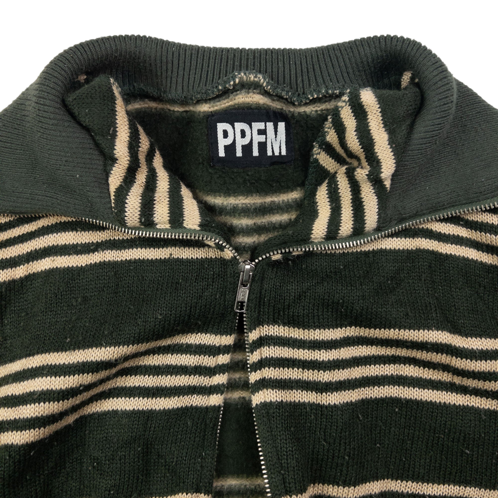 Vintage PPFM Striped Knit Jumper Size L