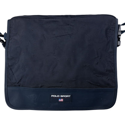 Vintage Polo Sport Crossbody Messenger Bag