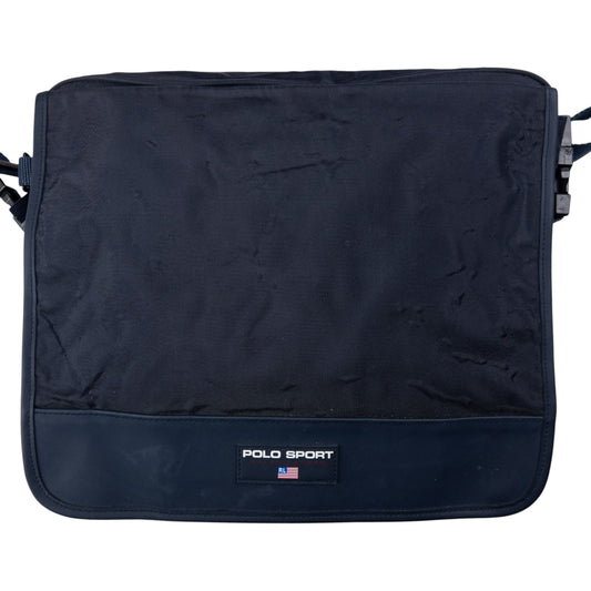 Vintage Polo Sport Crossbody Messenger Bag