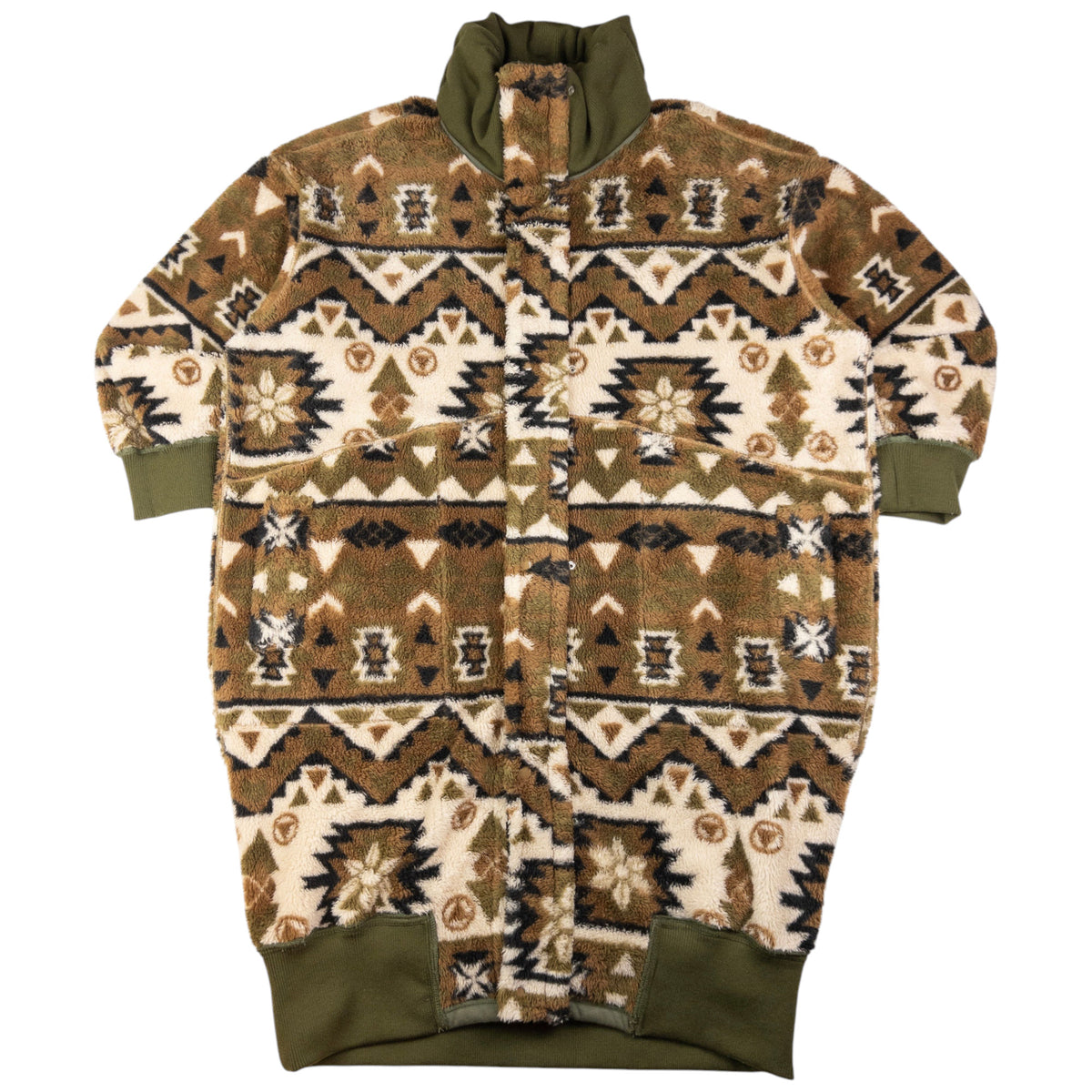 Vintage Mercibeaucoup By Issey Miyake Reversible Fleece Jacket Size XL