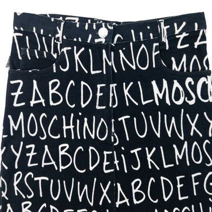 Vintage 2000s Moschino Alphabet Skirt Womens Size W26