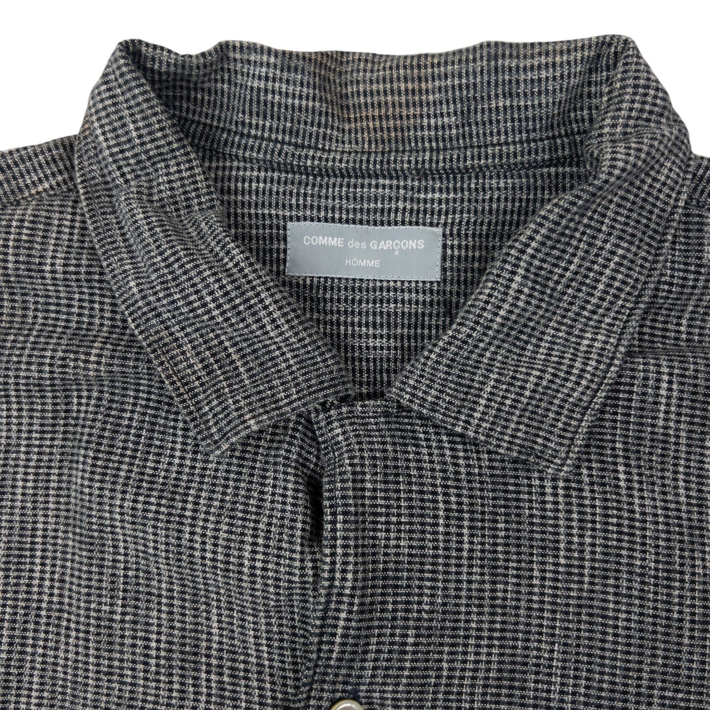 Vintage 90s Comme Des Garçons HOMME Long Sleeve Button Up Shirt Size