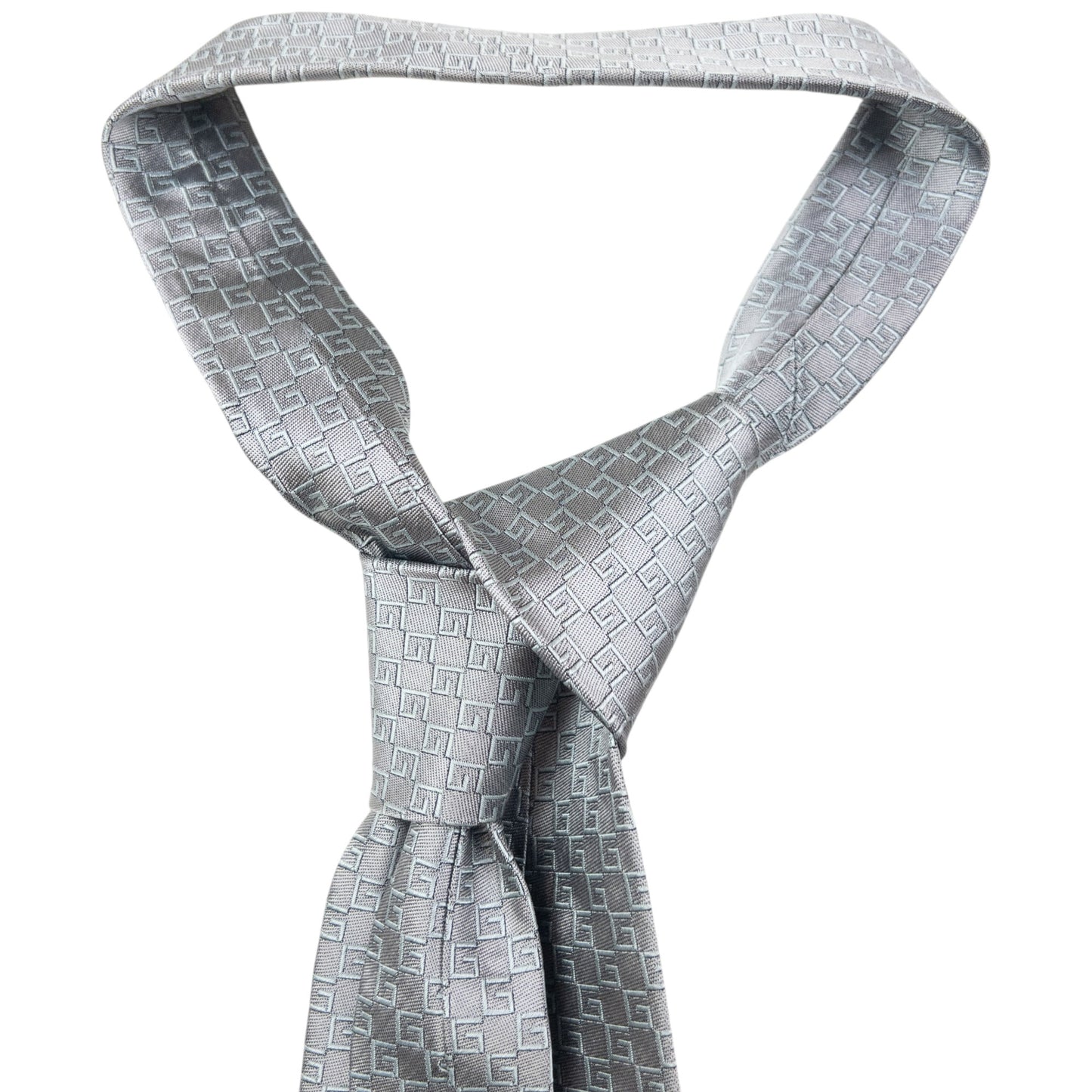 Vintage 2000s Gucci Monogram Silk Tie