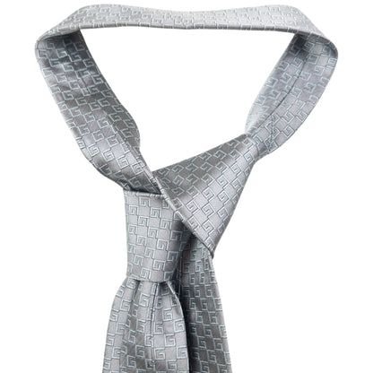 Vintage 2000s Gucci Monogram Silk Tie