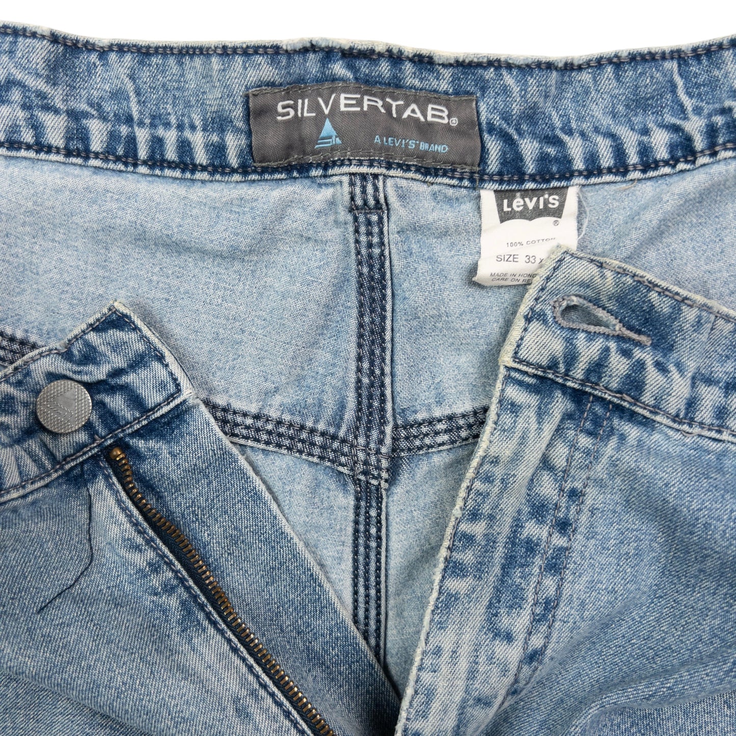 Vintage Levi's Silver Tab Denim Jeans Size W34