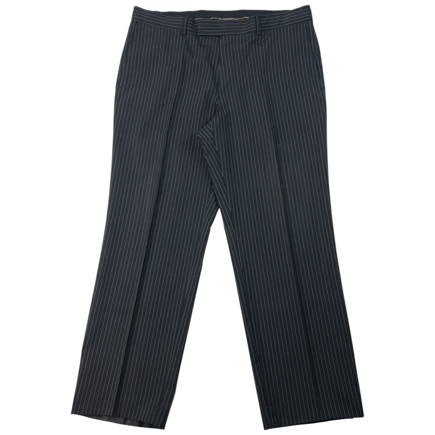 Vintage 2000s Hugo Boss Rossellini Movie Pinstripe Jacket & Trousers Suit Set Size XL