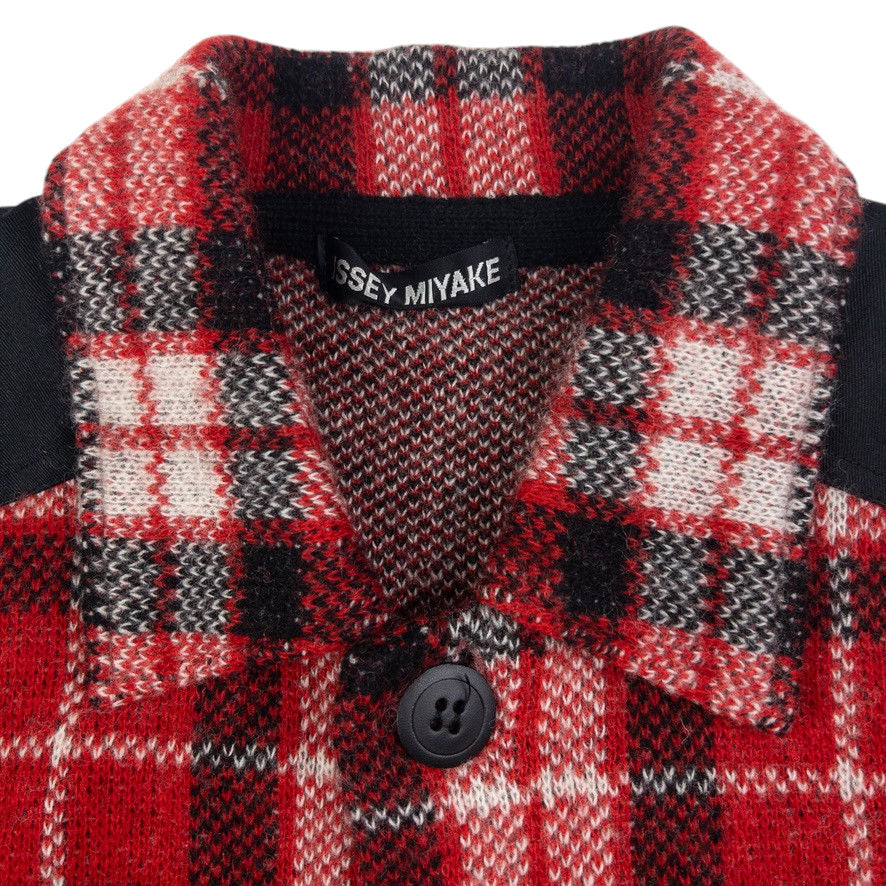 Vintage Issey Miyake Checkered Wool Jacket Size M