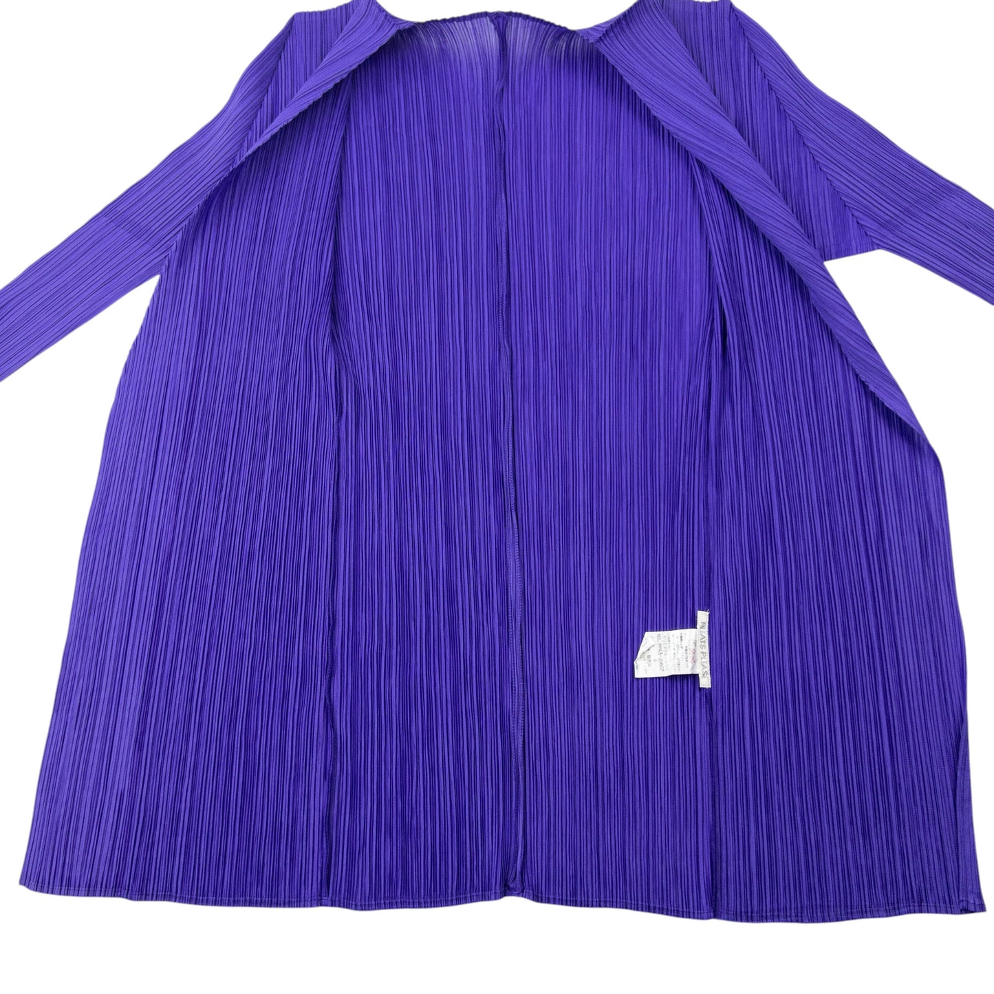 Vintage 90s Pleats Please By Issey Miyake Pleated Cardigan Womens Size M