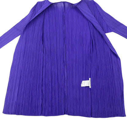 Vintage 90s Pleats Please By Issey Miyake Pleated Cardigan Womens Size M