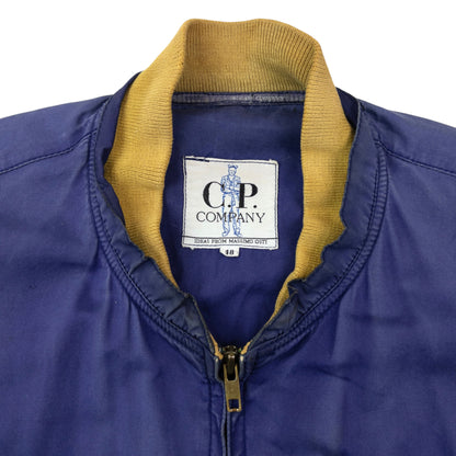 Vintage 80s CP Company Zip Off Sleeve Bomber Jacket Size M