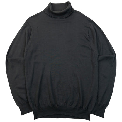 Vintage 2000s Issey Miyake White Label Turtleneck Jumper Size S