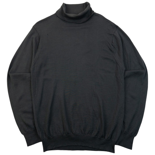 Vintage 2000s Issey Miyake White Label Turtleneck Jumper Size S