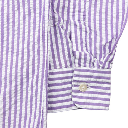 Vintage 90s Issey Miyake Striped Long Sleeve Button Up Shirt Size S
