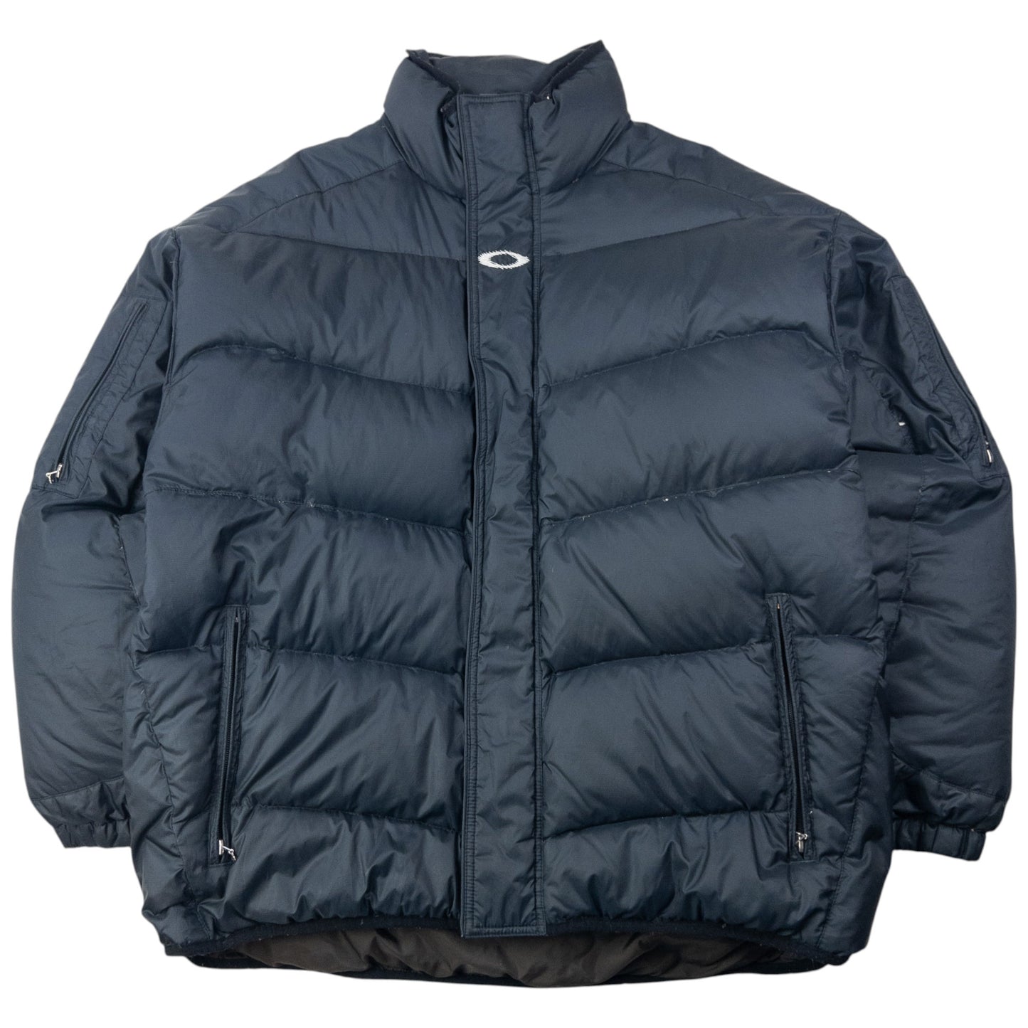 Vintage 2000s Oakley Zip Up Puffer Jacket Size XL