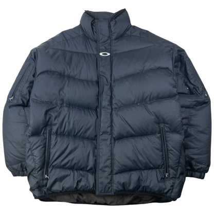 Vintage 2000s Oakley Zip Up Puffer Jacket Size XL