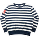 Vintage 1993 Ralph Lauren RLYC Striped Jumper Size XS