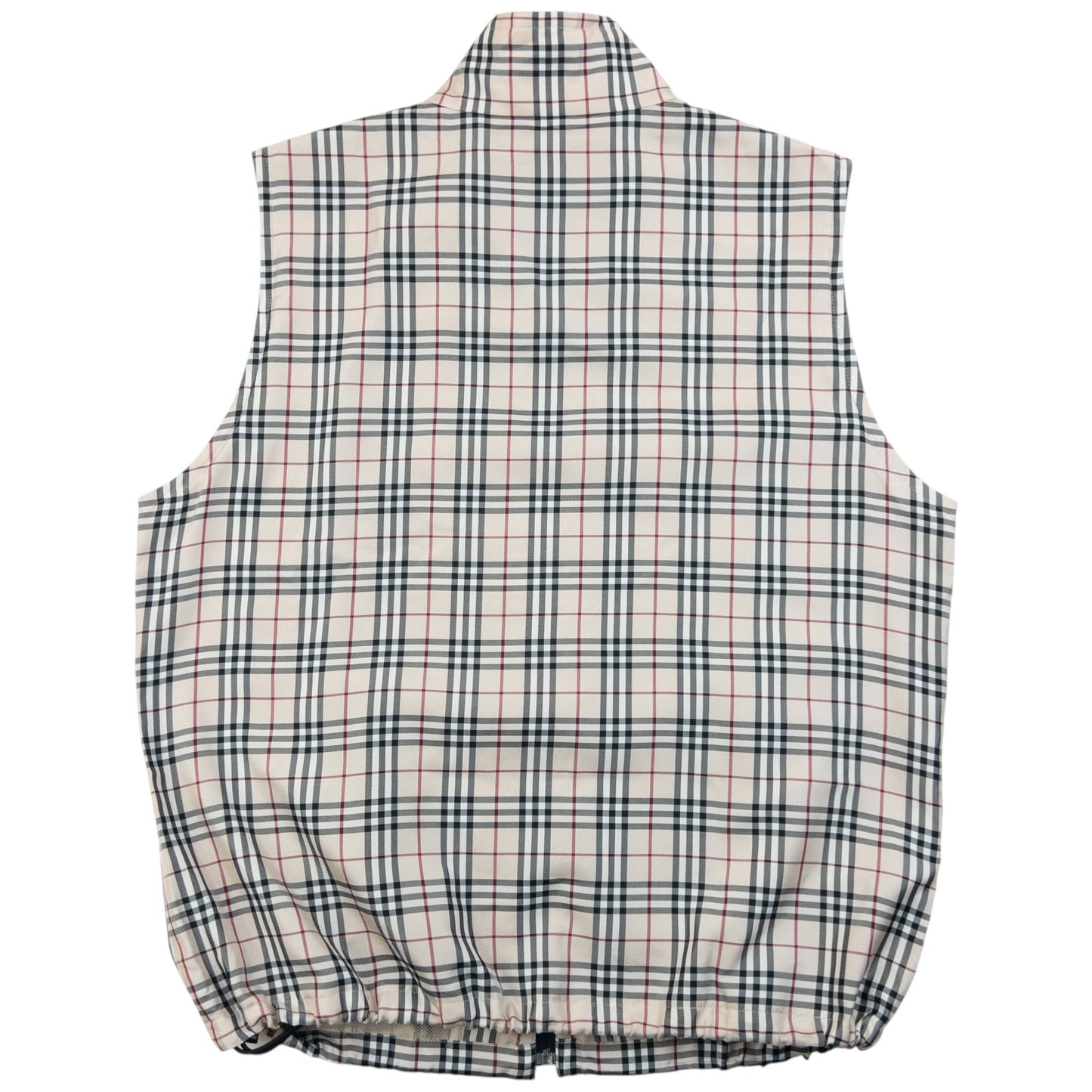 Vintage 2000s Burberry Golf Nova Check Gilet Size S