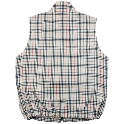 Vintage 2000s Burberry Golf Nova Check Gilet Size S