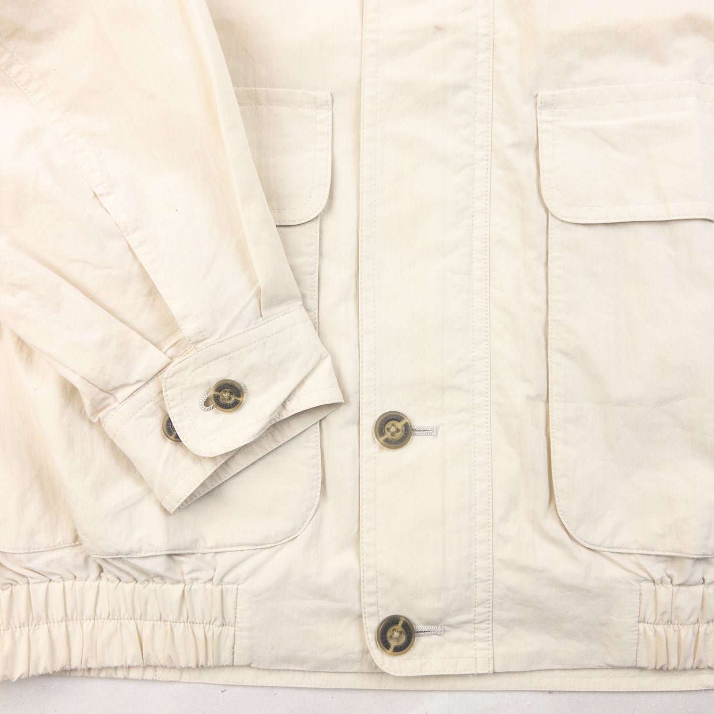 Vintage 90s Burberry Lightweight Zip Up Jacket Size S
