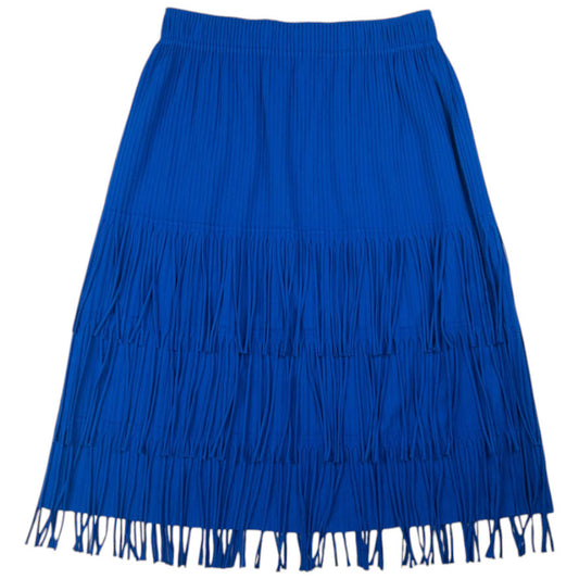 Vintage Issey Miyake Me Pleated Fringe Skirt Womens Size W32