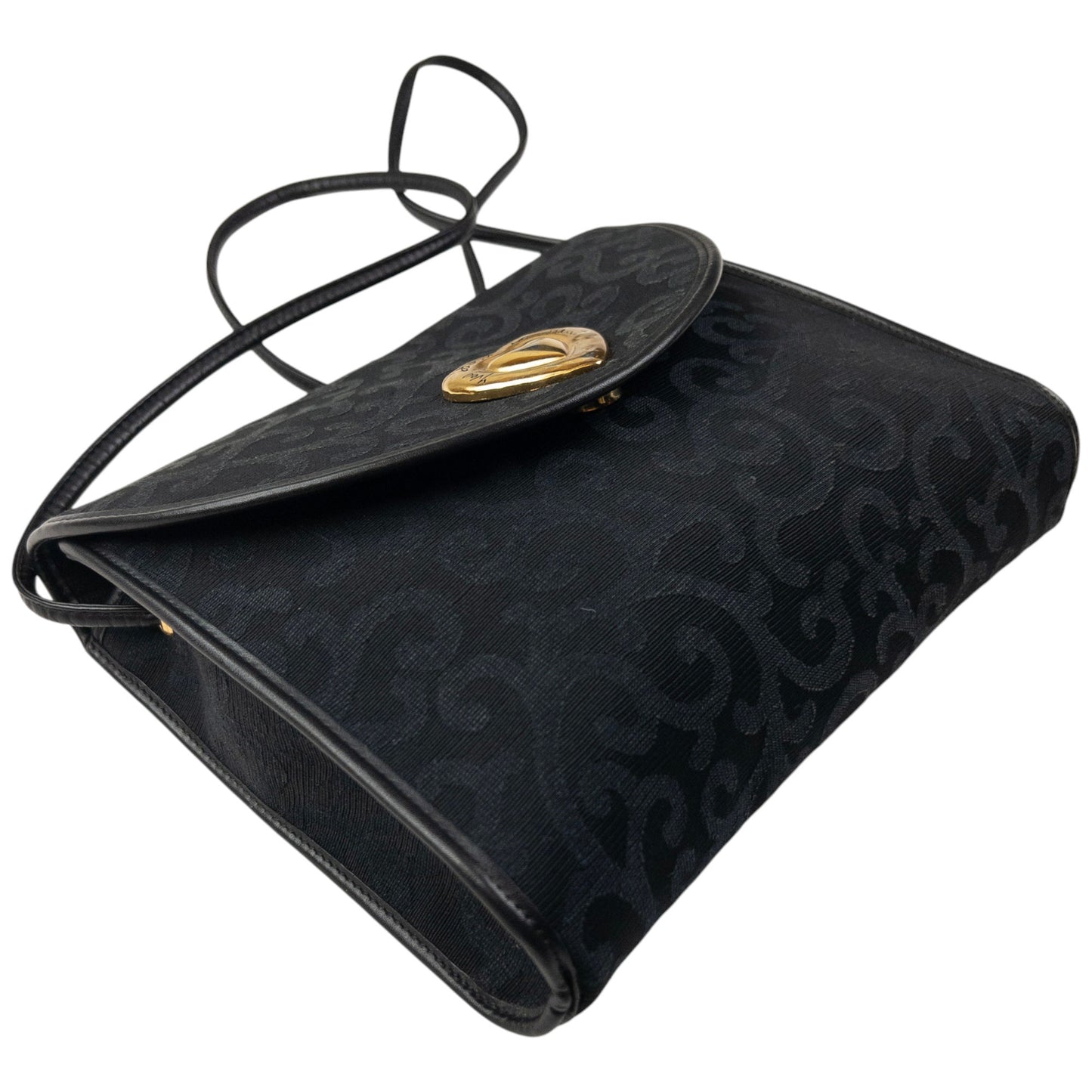 Vintage YSL Yves Saint Laurent Heart Crossbody Bag