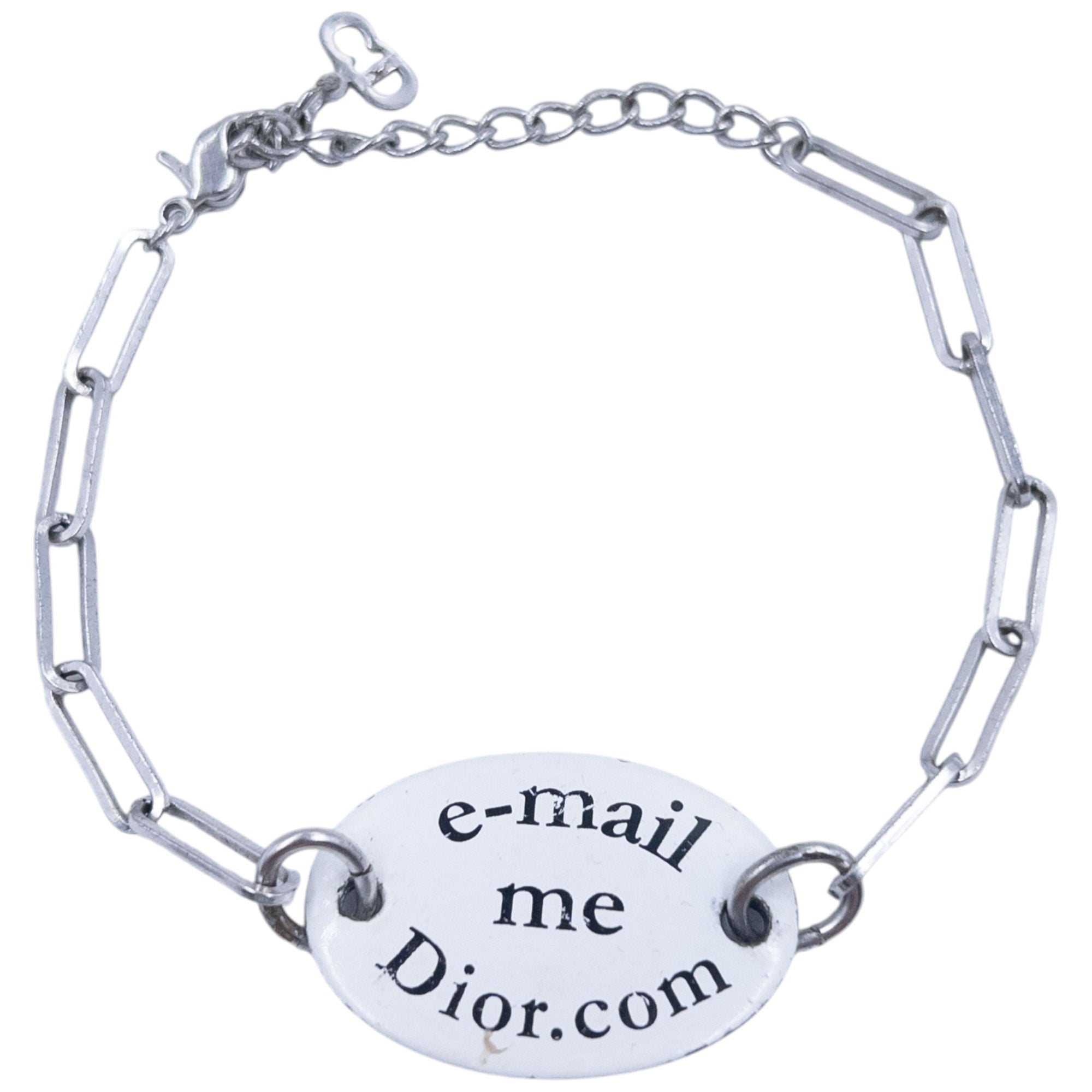 Vintage Dior J'adore Email Me Tag Bracelet