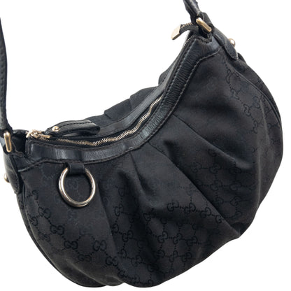 Vintage 2000s Gucci Hobo Monogram Shoulder Bag