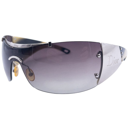 Vintage Dior Rimless Visor Sunglasses
