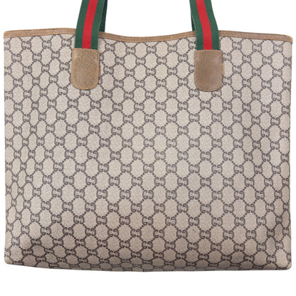 Vintage 80s Gucci Plus Monogram Shoulder Bag