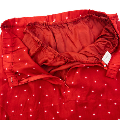 Vintage 2000s Issey Miyake Polka Dot Skirt Womens Size M