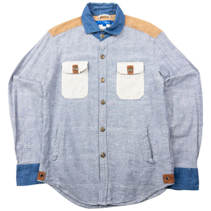 Vintage SS2006 Junya Watanabe X Comme Des Garçons MAN Button Up Shirt Size S
