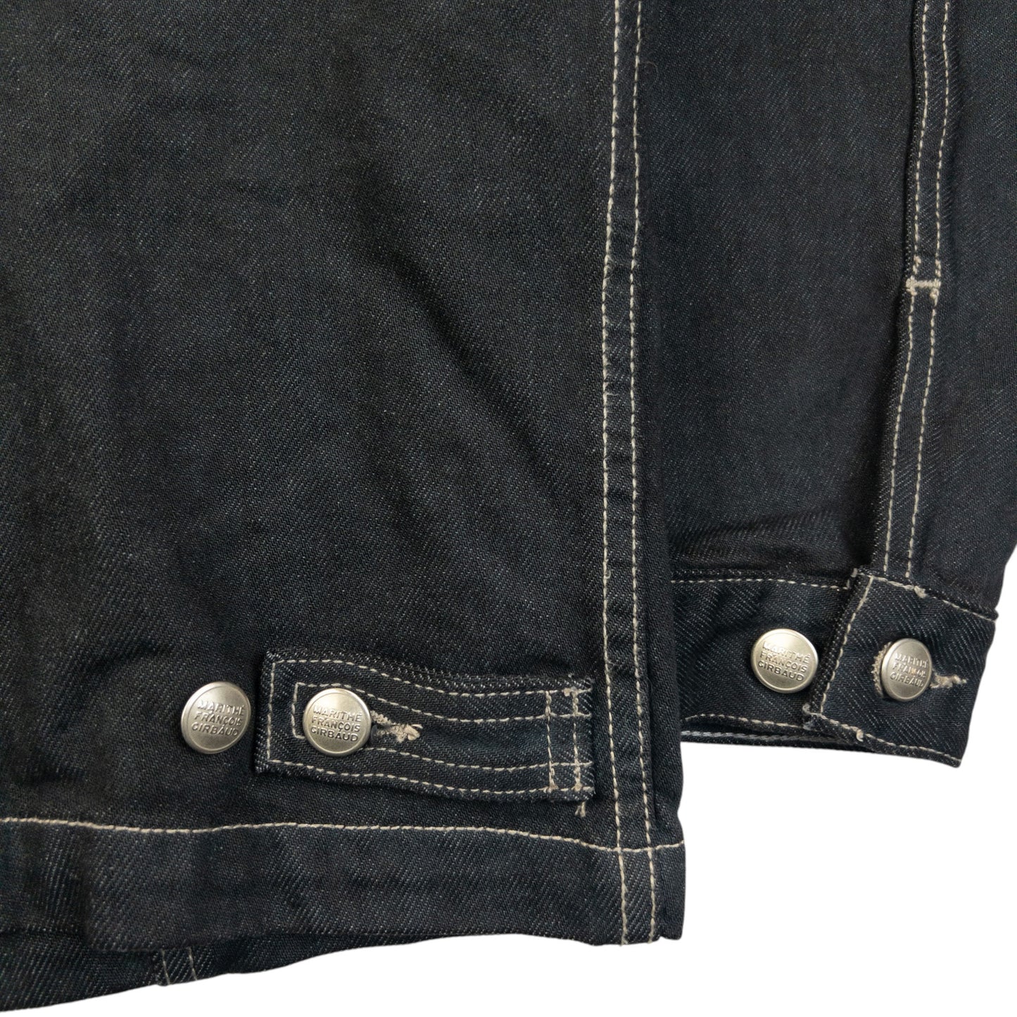 Vintage 2000s Marithe + Francois Girbaud Button Up Denim Jacket Size XXL
