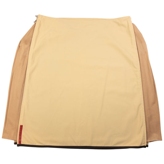 Vintage Prada Sport Full Zip Skirt Womens Size W34
