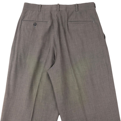 Vintage 90s Issey Miyake Pleated Wool Trousers Size W30
