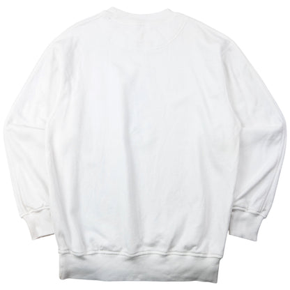 Vintage 90s YSL Yves Saint Laurent Embroidered Sweatshirt Size M