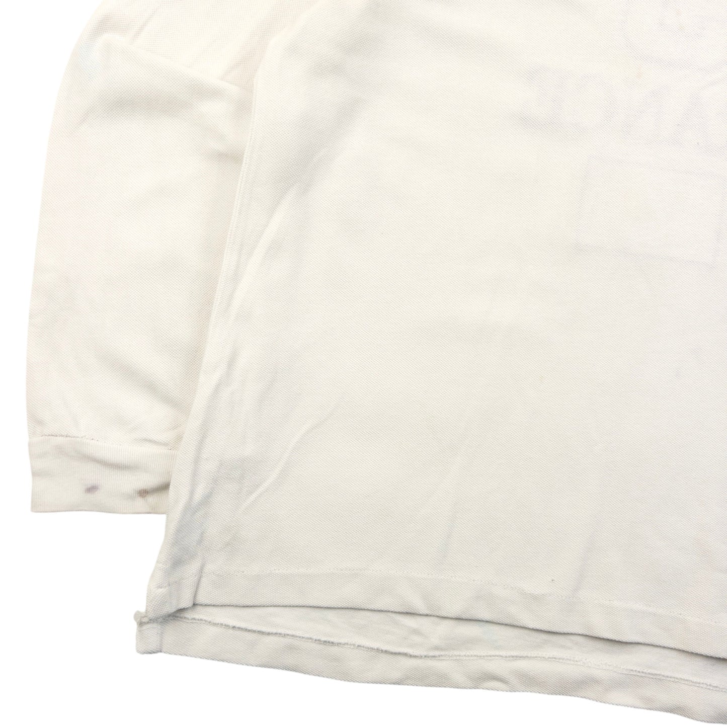 Vintage 90s Polo Ralph Lauren France Long Sleeve Polo Shirt Size XS