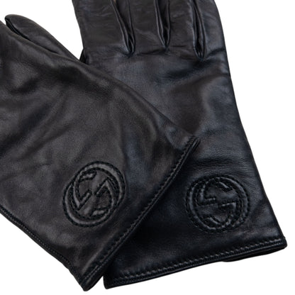 Vintage 2000s Gucci By Tom Ford Leather Gloves Womens Size S