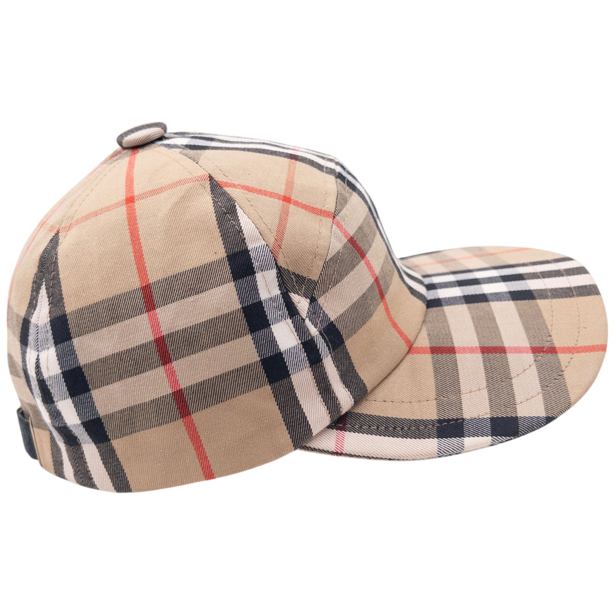 Vintage 90s Burberry Nova Check Hat in beige, photo 3