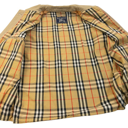 Vintage 90s Burberry Nova Check Lined Jacket Size S