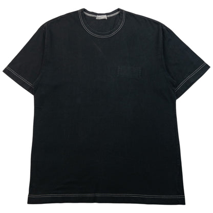 Vintage 90s Comme Des Garçons HOMME Contrast Stitching T Shirt Size S