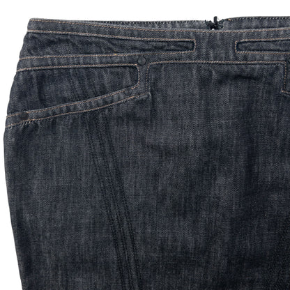 Vintage 2002 Gucci By Tom Ford Denim Skirt Womens Size W29