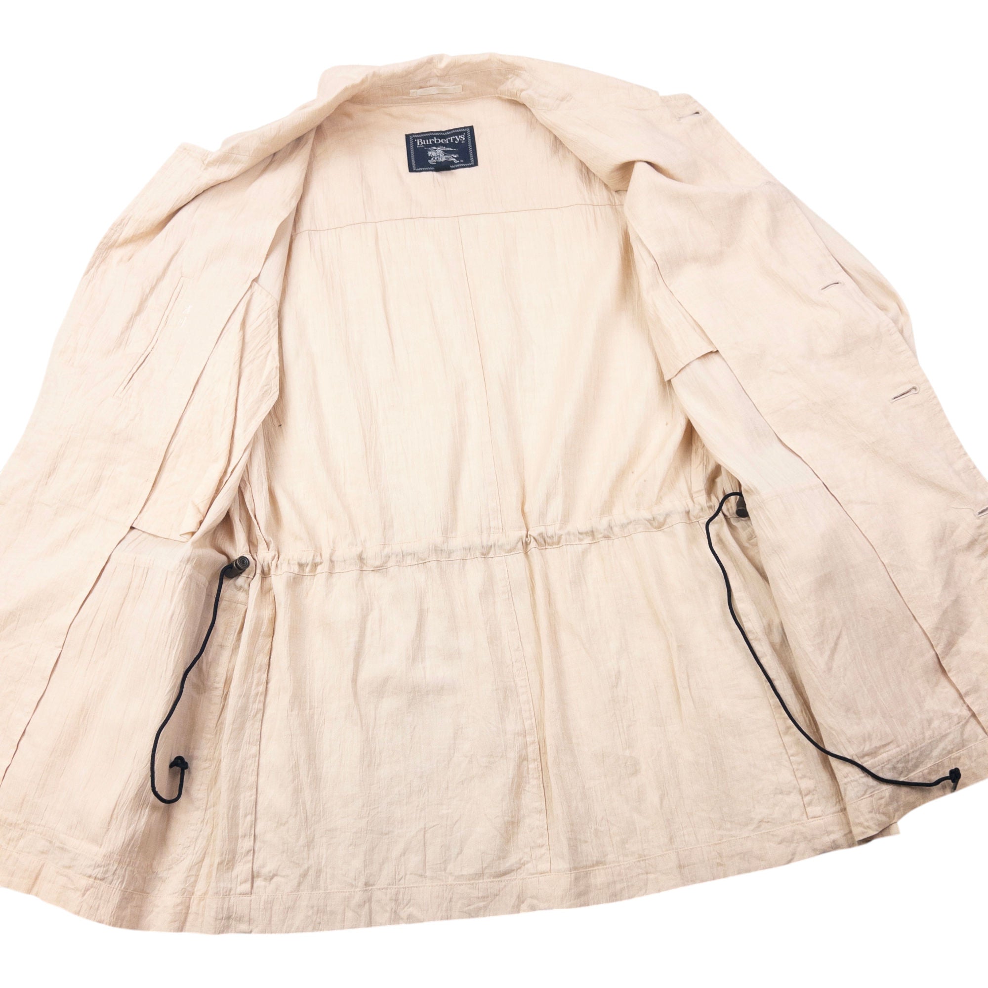 Vintage 90s Burberry Button Up Jacket Size L