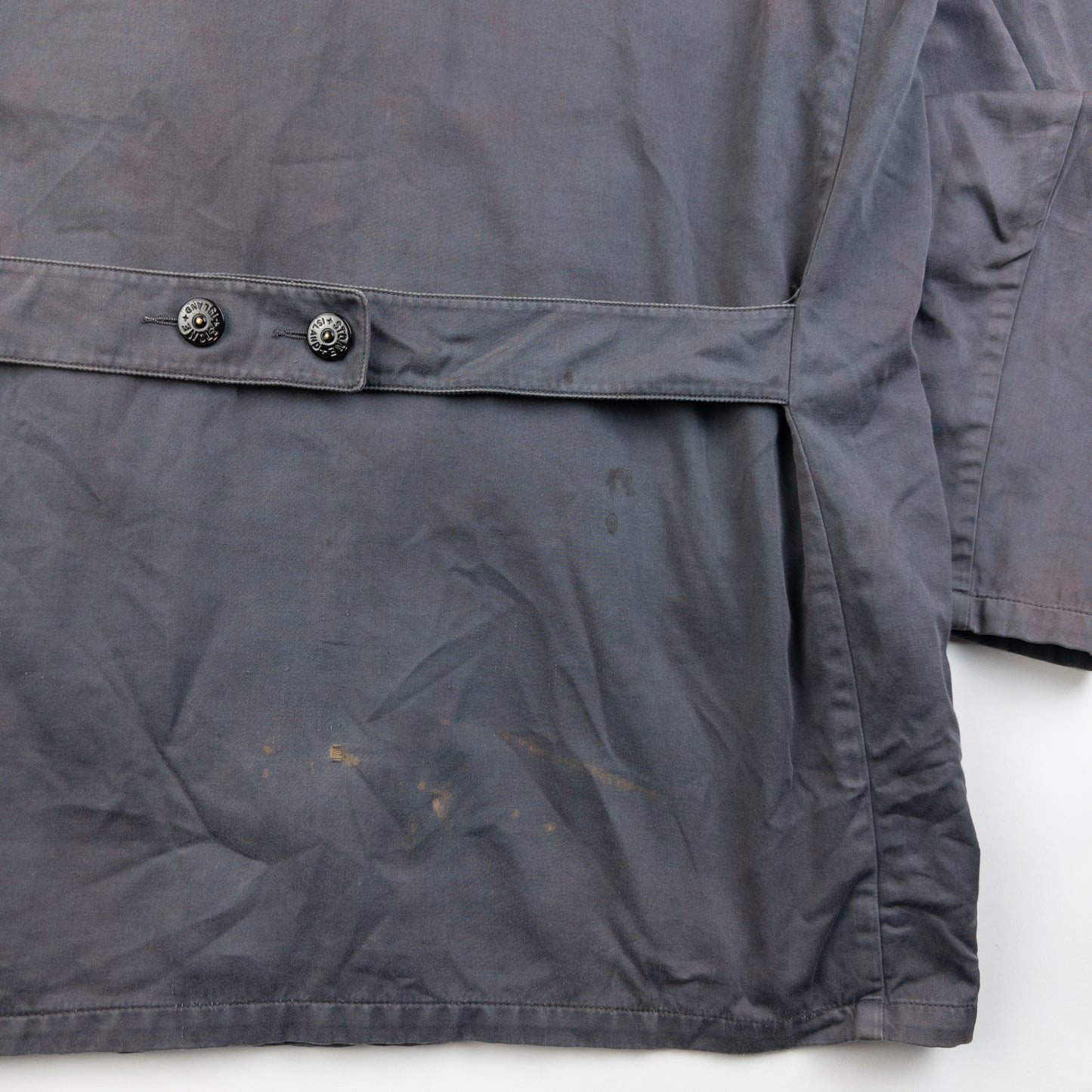 Vintage 1994 Stone Island Lino Flax Double Breasted Jacket Size XL