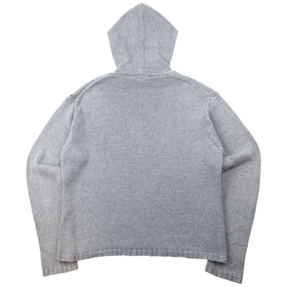 Vintage 2000s Saint Laurent Knitted Hoodie Size M