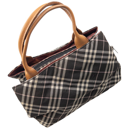 Vintage 2000s Burberry Blue Label Nova Check Handbag