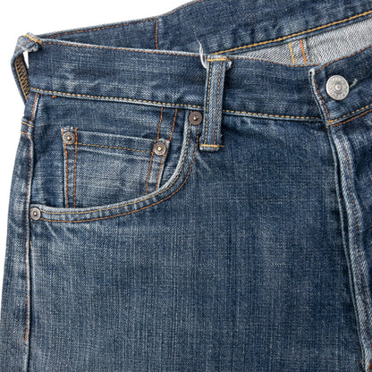 Vintage 2000s Evisu Embroidered Daicock Japanese Denim Jeans Size W30