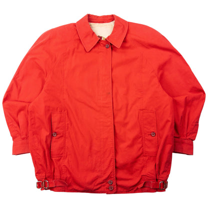 Vintage 90s Burberry Zip Up Jacket Size M