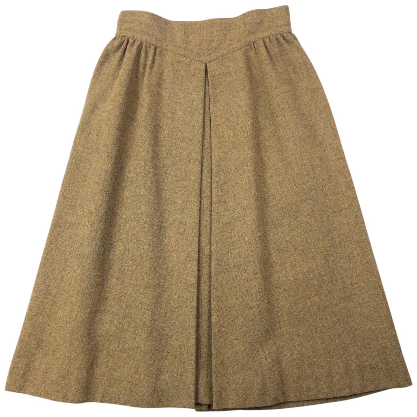 Vintage 80s Issey Miyake Pleated Wool Wrap Skirt Womens Size W25