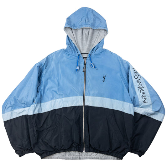 Vintage 90s YSL Yves Saint Laurent Zip Up Jacket Size L