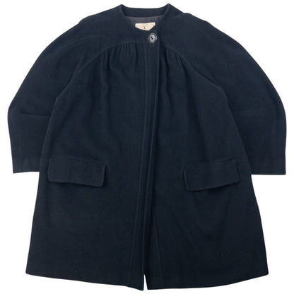 Vintage 80s Valentino Miss V Longline Wool Jacket Womens Size XL